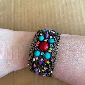 Vintage beautiful brass bracelet